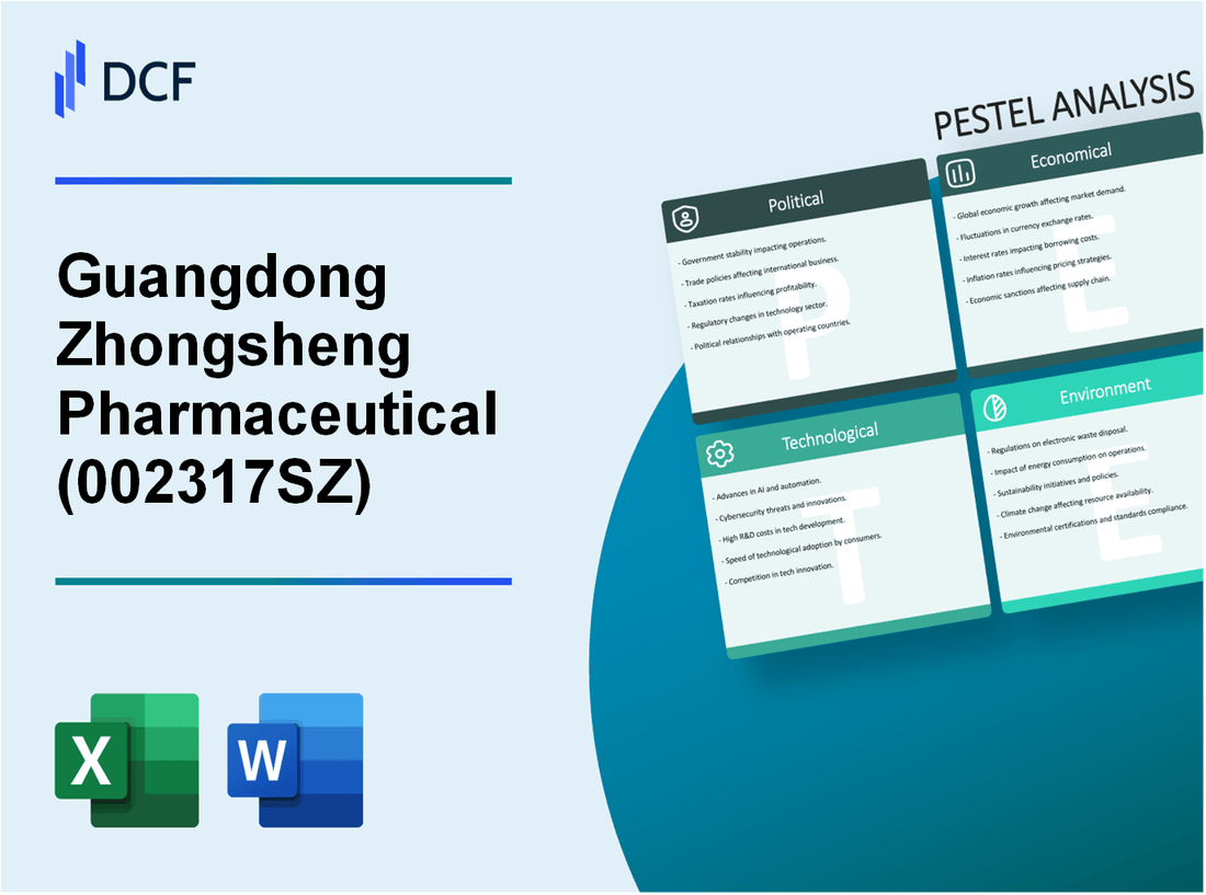 Guangdong Zhongsheng Pharmaceutical Co., Ltd. (002317.SZ): PESTEL Analysis