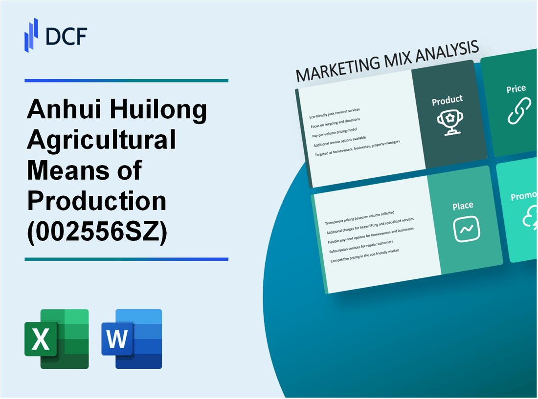 Anhui Huilong Agricultural Means of Production Co.,Ltd. (002556.SZ): Marketing Mix Analysis