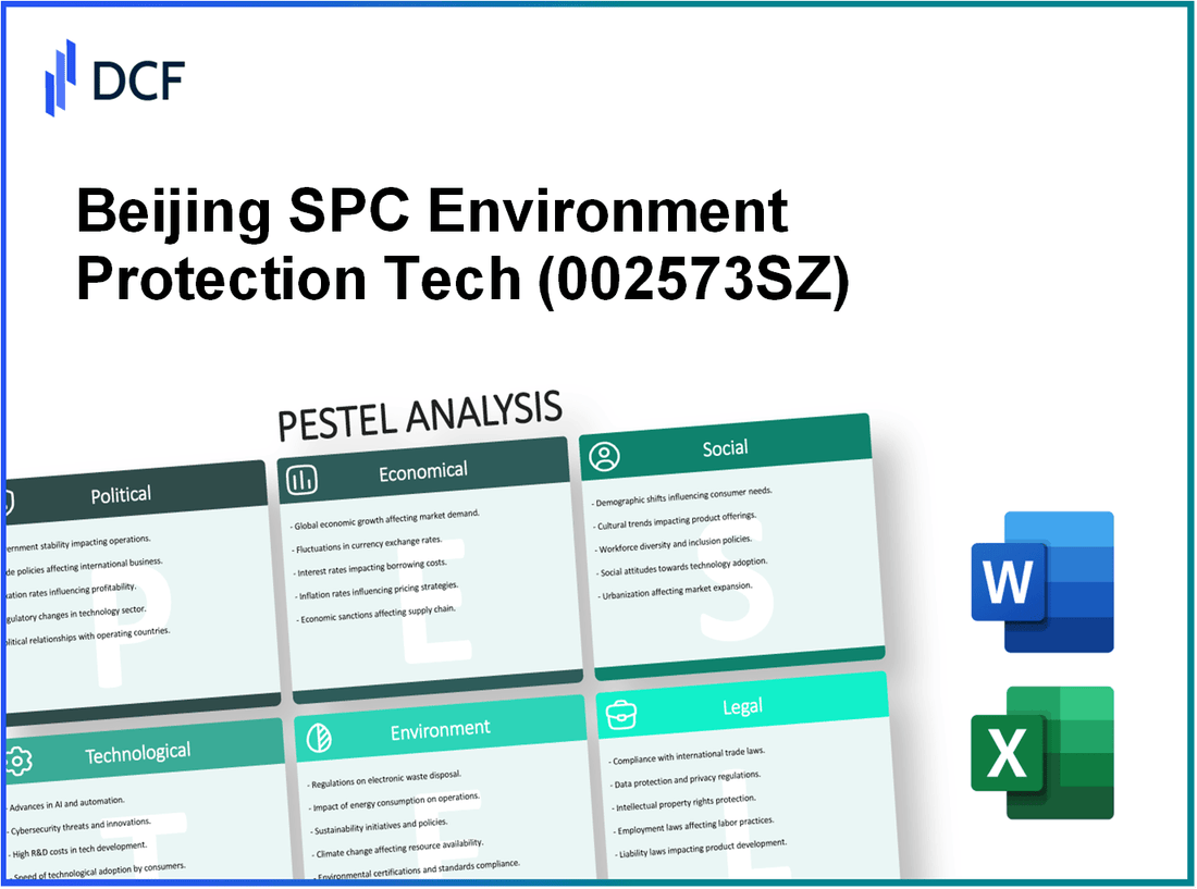 Beijing SPC Environment Protection Tech Co., Ltd. (002573.SZ): PESTEL Analysis
