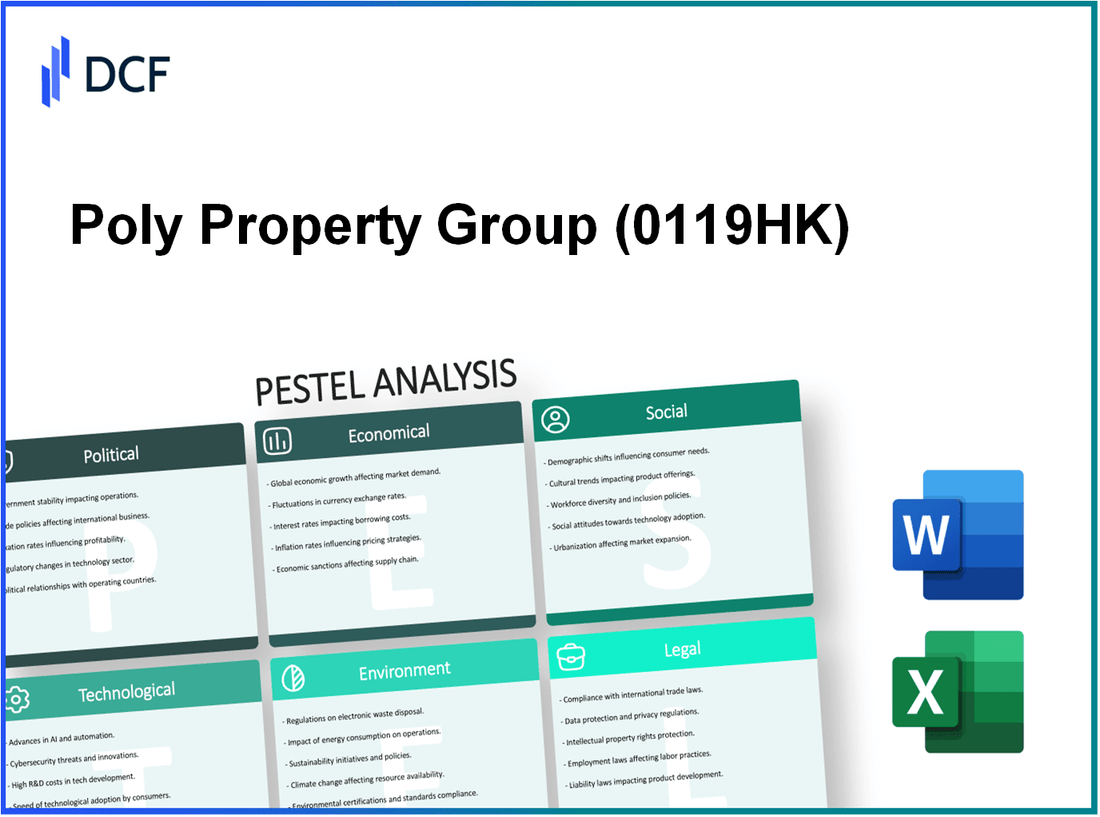 Poly Property Group Co., Limited (0119.HK): PESTEL Analysis