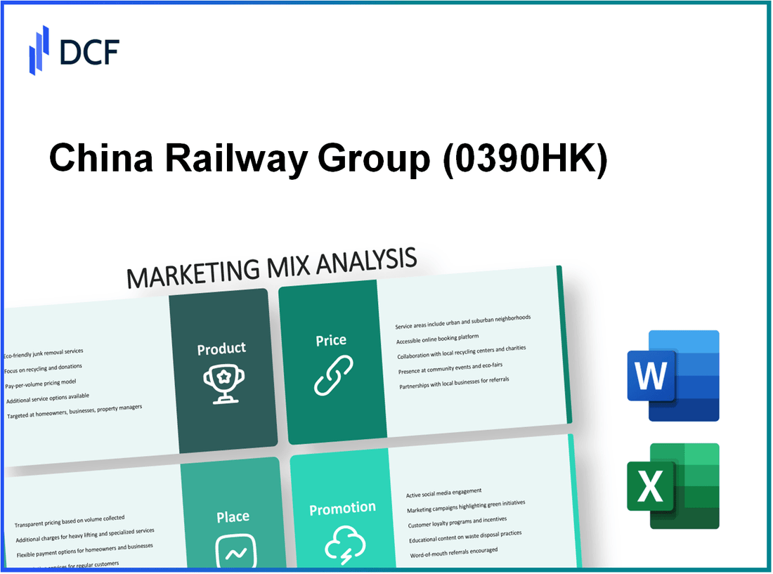 China Railway Group Limited (0390.HK): Marketing Mix Analysis