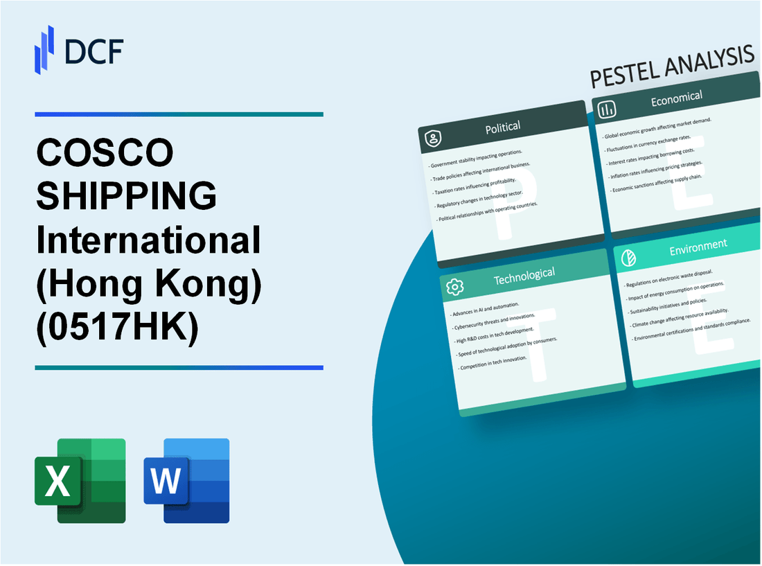 COSCO SHIPPING International Co., Ltd. (0517.HK): PESTEL Analysis