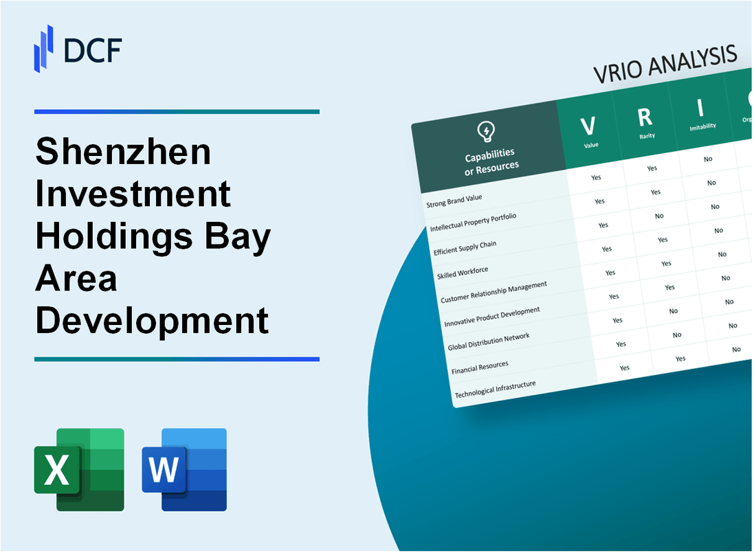 Shenzhen Investment Holdings Bay Area Development Company Limited (0737.HK): VRIO Analysis