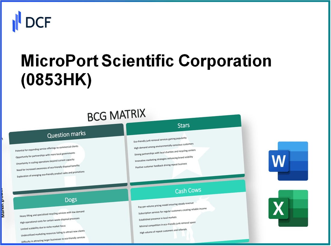 MicroPort Scientific Corporation (0853.HK): BCG Matrix