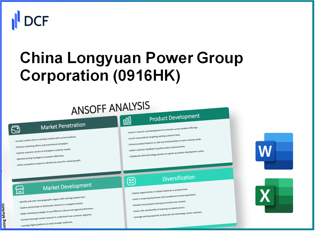 China Longyuan Power Group Corporation Limited (0916.HK): Ansoff Matrix