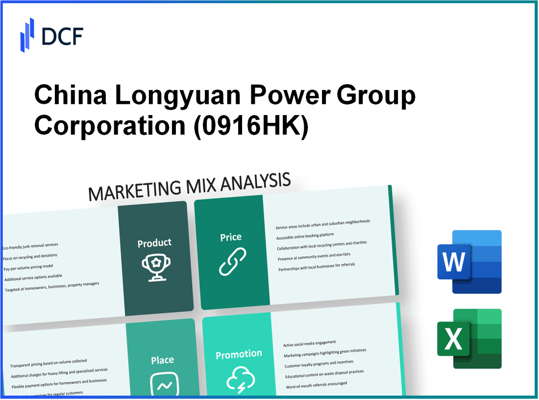 China Longyuan Power Group Corporation Limited (0916.HK): Marketing Mix Analysis