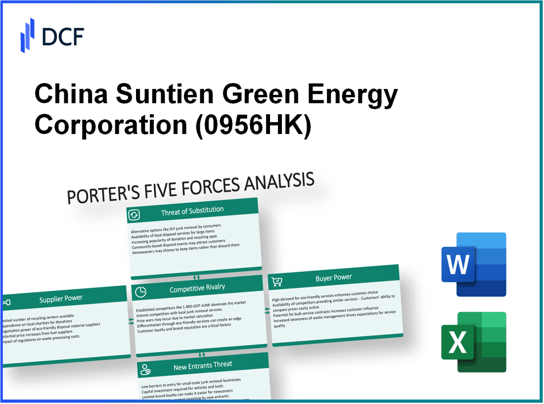 China Suntien Green Energy Corporation (0956.HK): Porter's 5 Forces Analysis