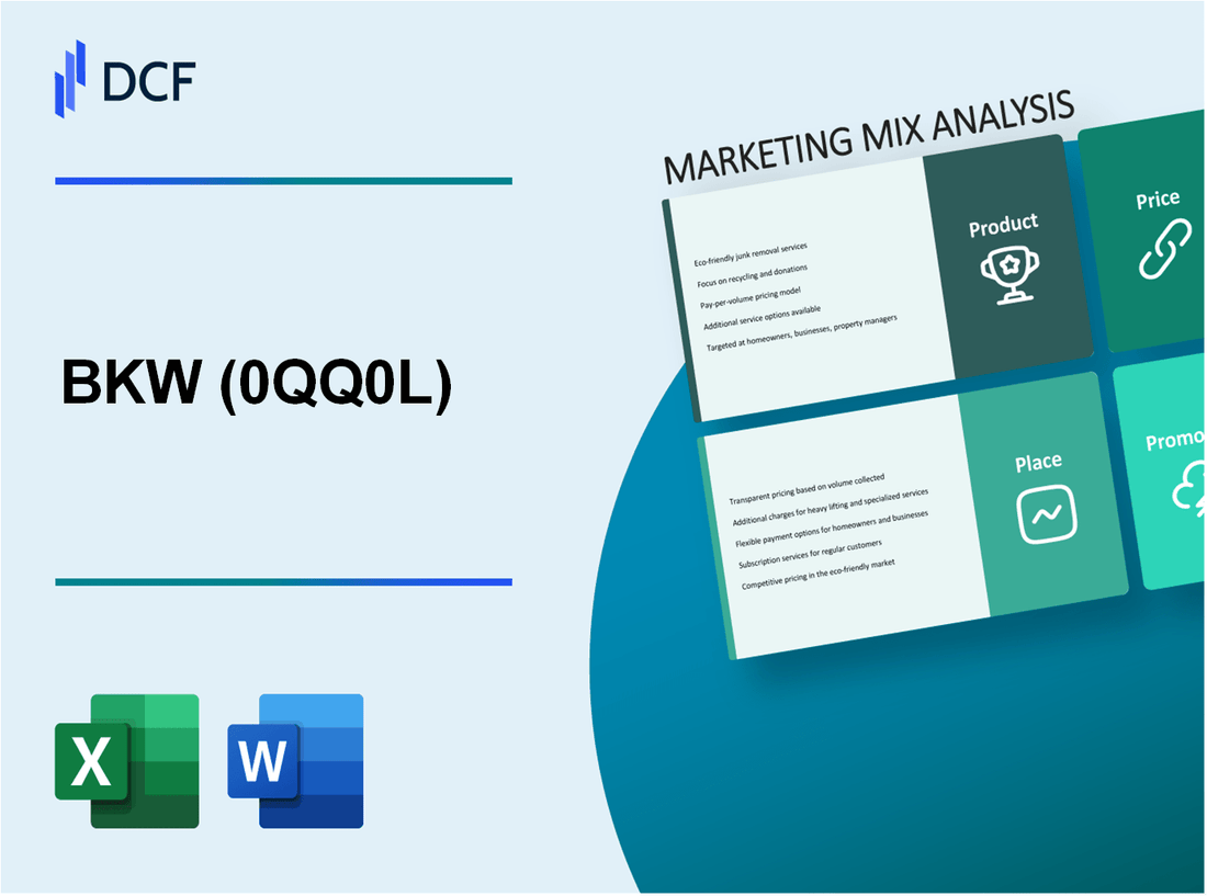BKW AG (0QQ0.L): Marketing Mix Analysis