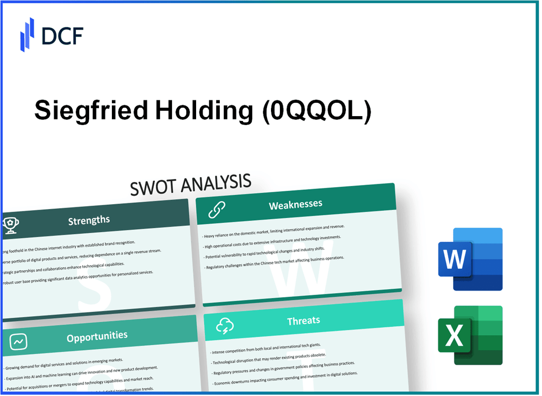 Siegfried Holding AG (0QQO.L): SWOT Analysis