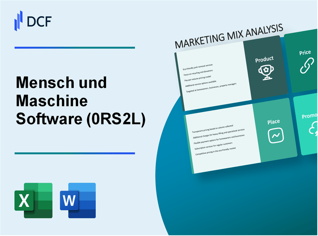 Mensch und Maschine Software SE (0RS2.L): Marketing Mix Analysis