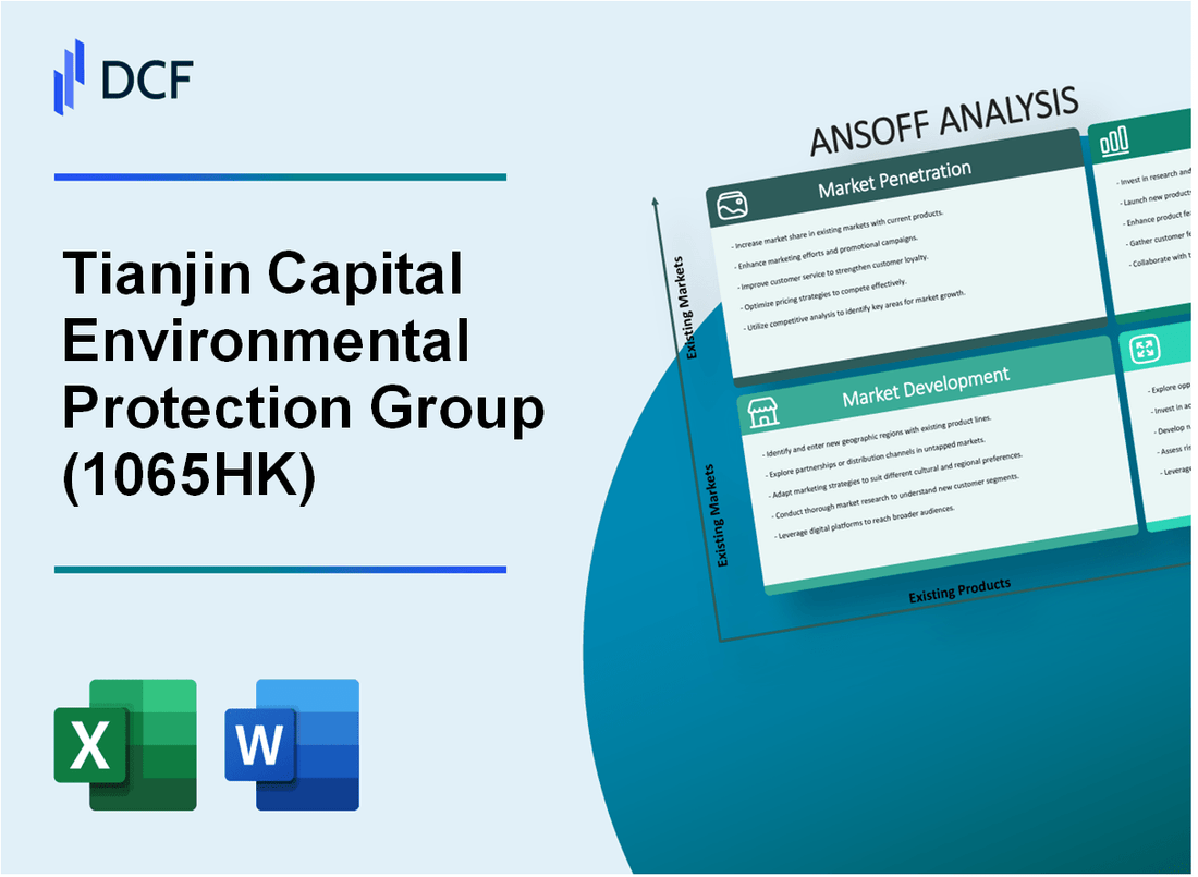 Tianjin Capital Environmental Protection Group Company Limited (1065.HK): Ansoff Matrix