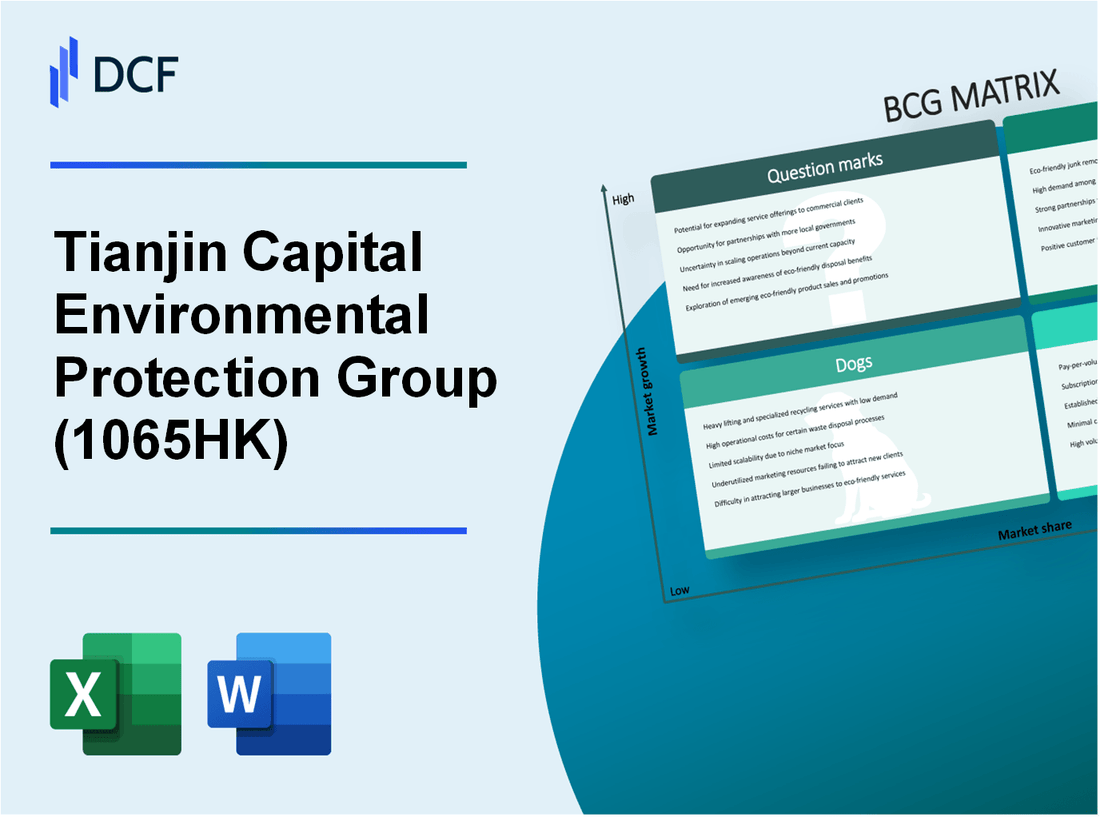 Tianjin Capital Environmental Protection Group Company Limited (1065.HK): BCG Matrix