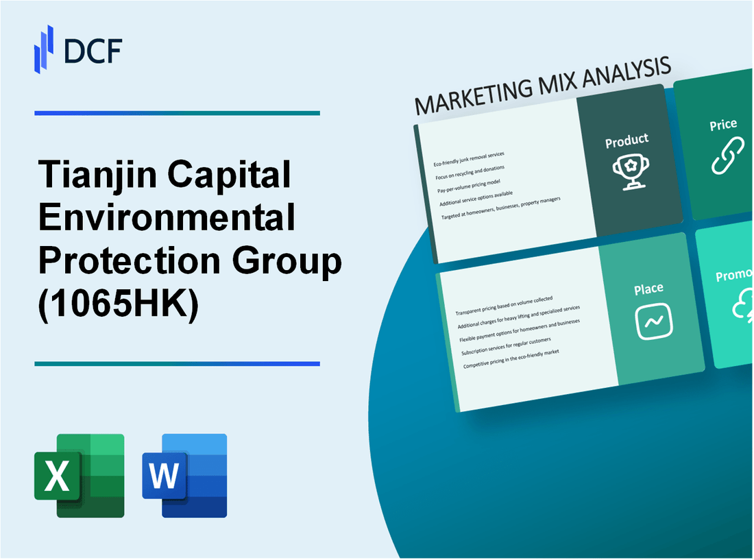 Tianjin Capital Environmental Protection Group Company Limited (1065.HK): Marketing Mix Analysis