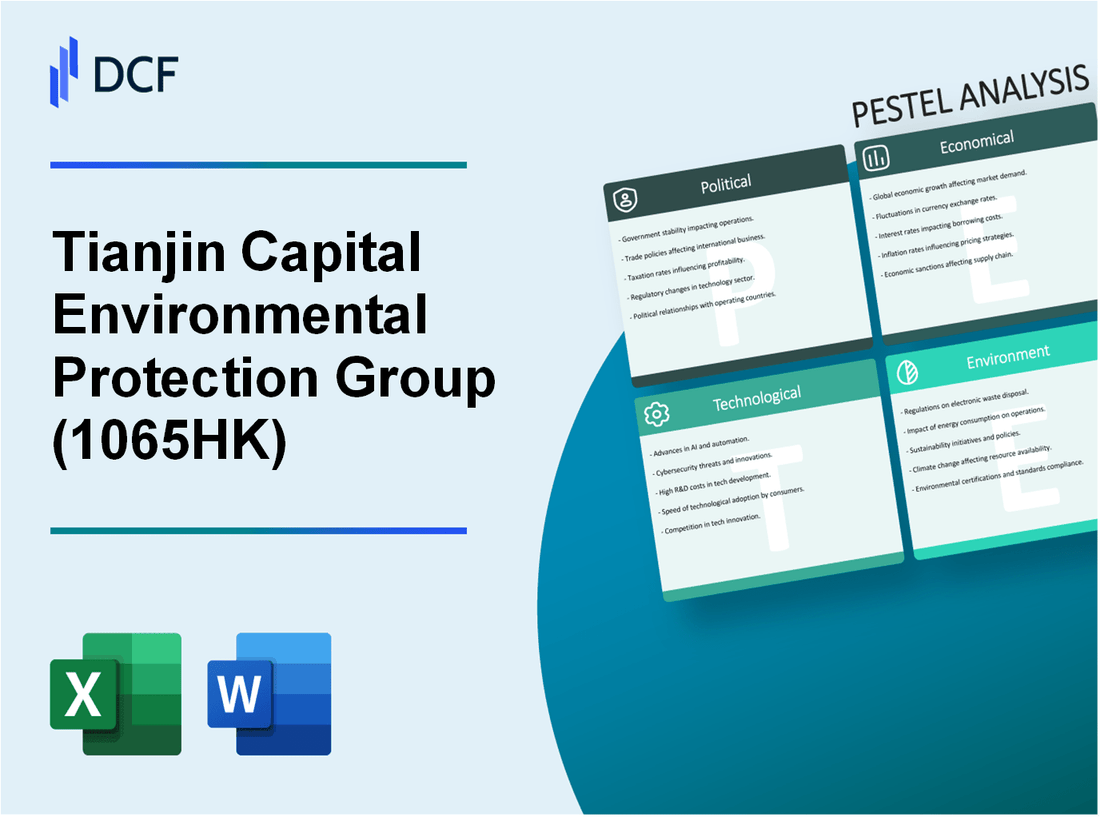 Tianjin Capital Environmental Protection Group Company Limited (1065.HK): PESTEL Analysis