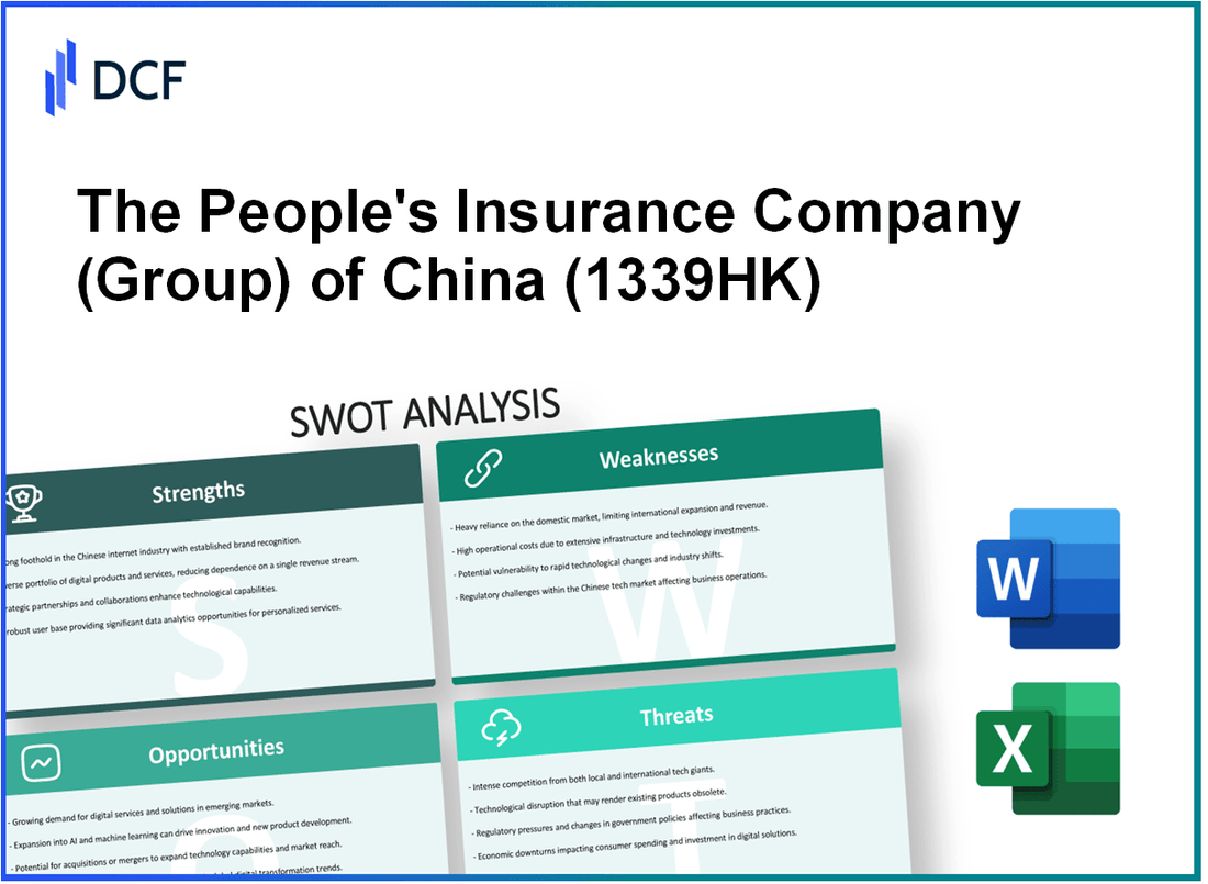 The People's Insurance Company of China Limited (1339.HK): SWOT Analysis