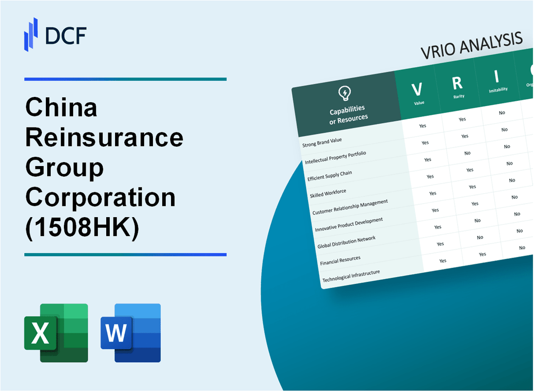 China Reinsurance Corporation (1508.HK): VRIO Analysis