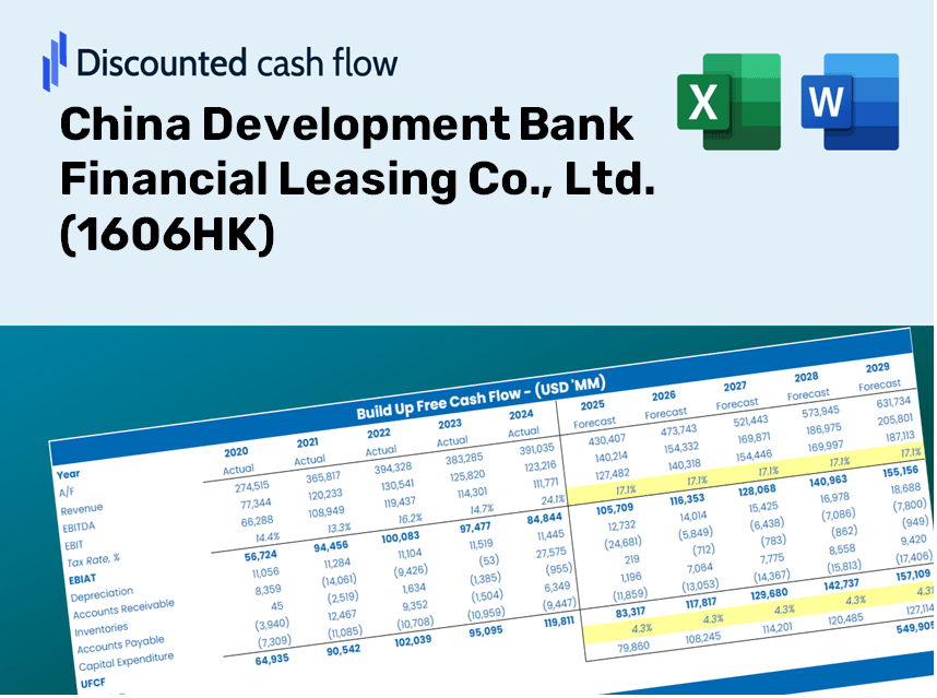 China Development Bank Financial Leasing Co., Ltd. (1606HK) DCF Valuation