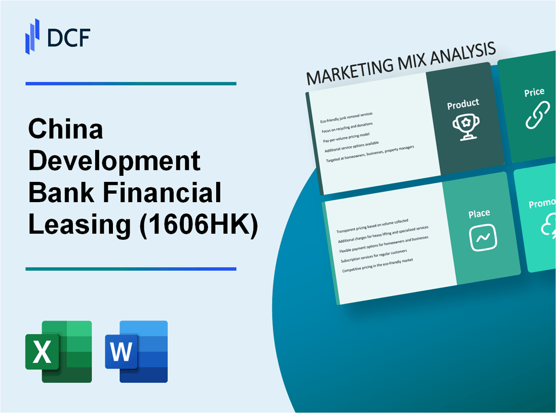 China Development Bank Financial Leasing Co., Ltd. (1606.HK): Marketing Mix Analysis