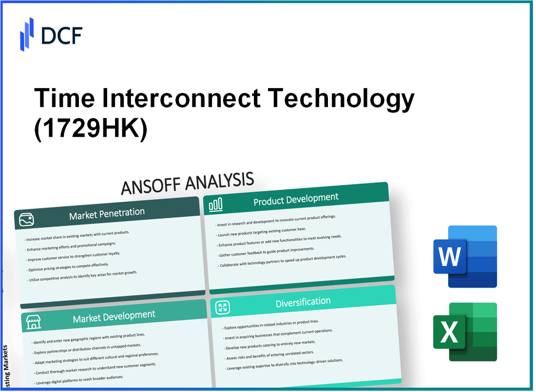 Time Interconnect Technology Limited (1729.HK): Ansoff Matrix