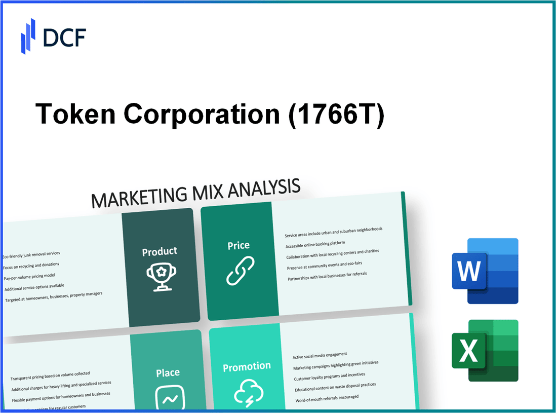 Token Corporation (1766.T): Marketing Mix Analysis