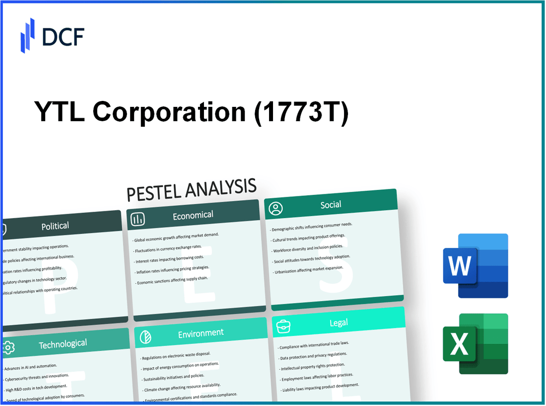 YTL Corporation Berhad (1773.T): PESTEL Analysis