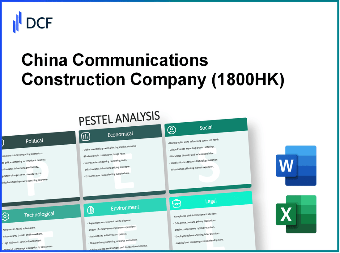 China Communications Construction Company Limited (1800.HK): PESTEL Analysis