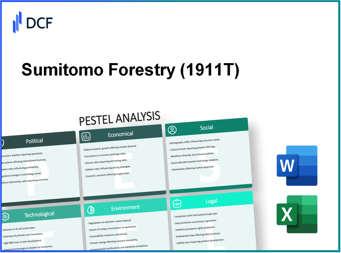 Sumitomo Forestry Co., Ltd. (1911.T): PESTEL Analysis