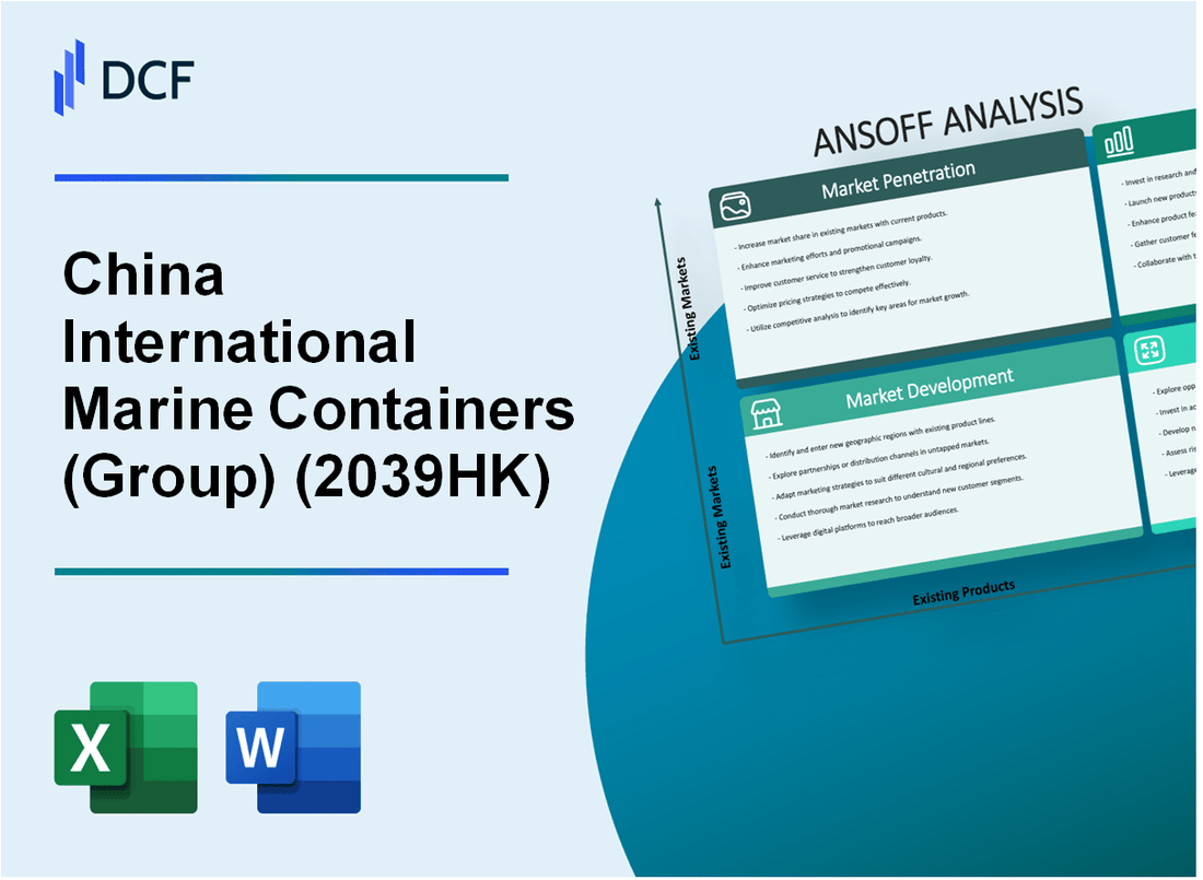 China International Marine Containers Co., Ltd. (2039.HK): Ansoff Matrix