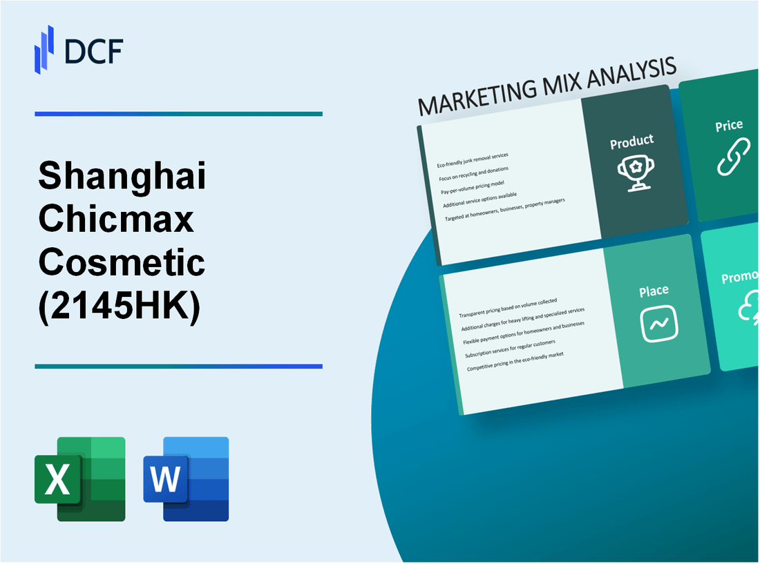 Shanghai Chicmax Cosmetic Co., Ltd. (2145.HK): Marketing Mix Analysis