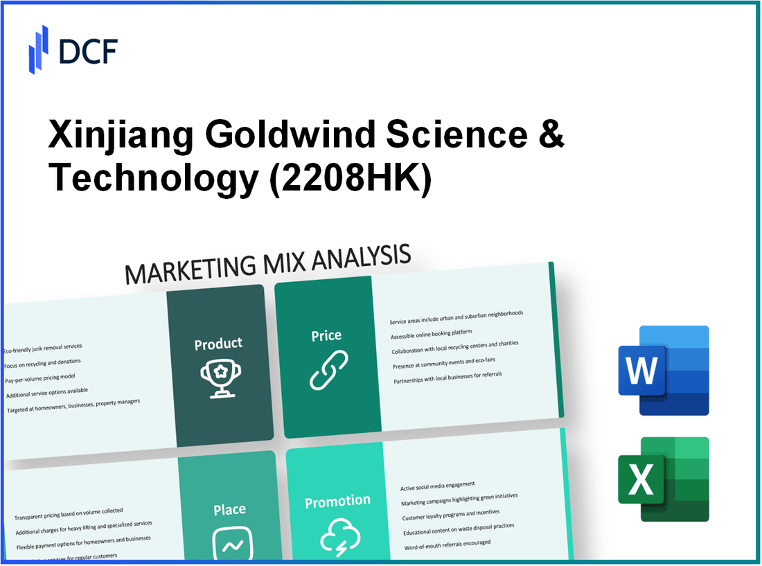 Xinjiang Goldwind Science & Technology Co., Ltd. (2208.HK): Marketing Mix Analysis