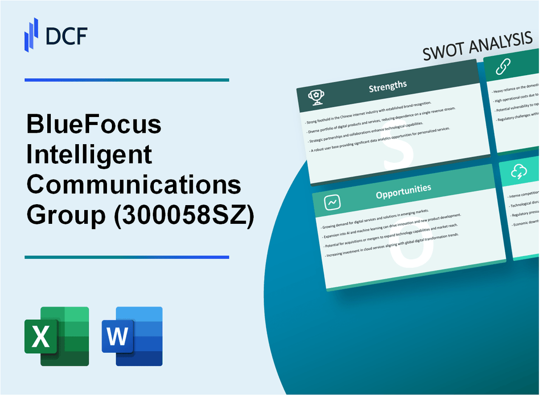 BlueFocus Intelligent Communications Group Co., Ltd. (300058.SZ): SWOT Analysis