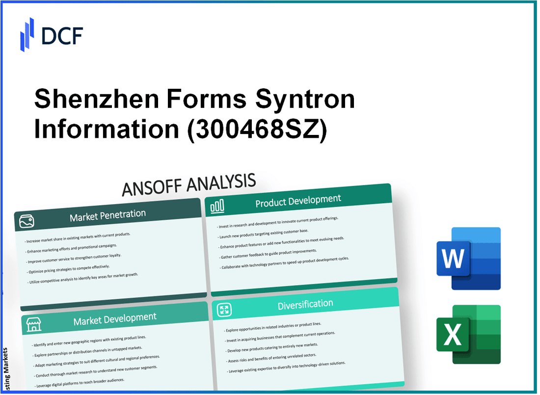 Shenzhen Forms Syntron Information Co., Ltd. (300468.SZ): Ansoff Matrix