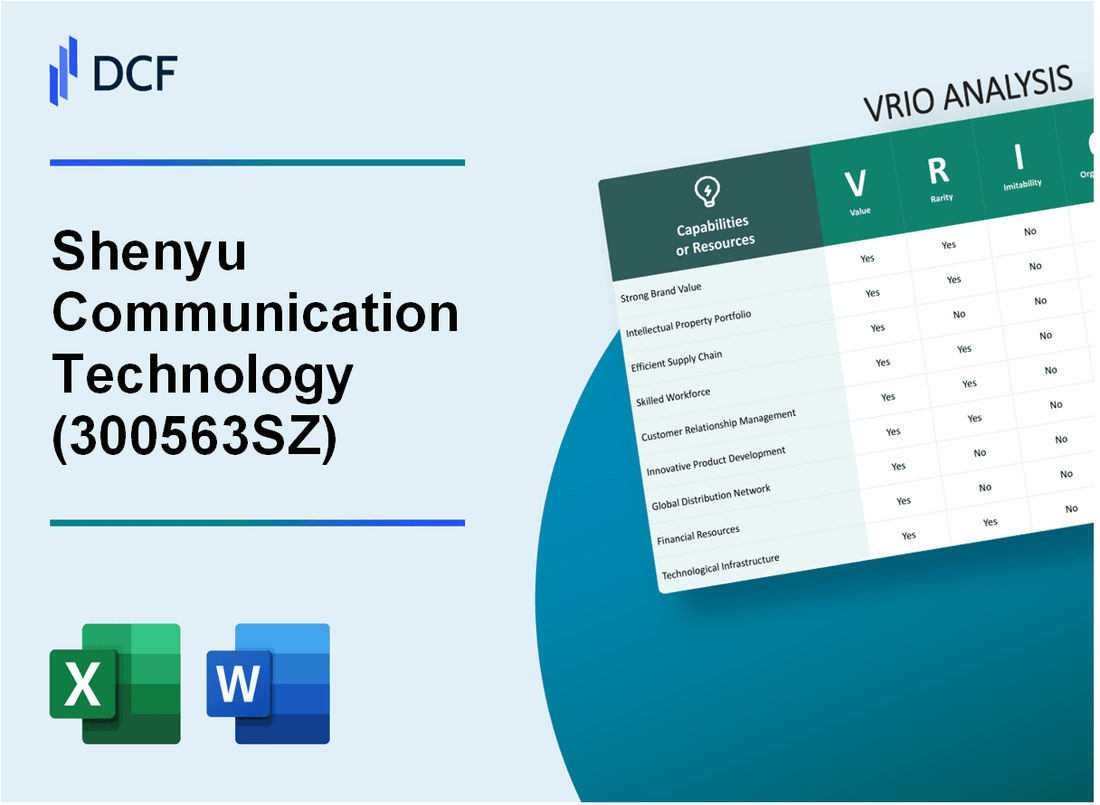 Shenyu Communication Technology Inc. (300563.SZ): VRIO Analysis