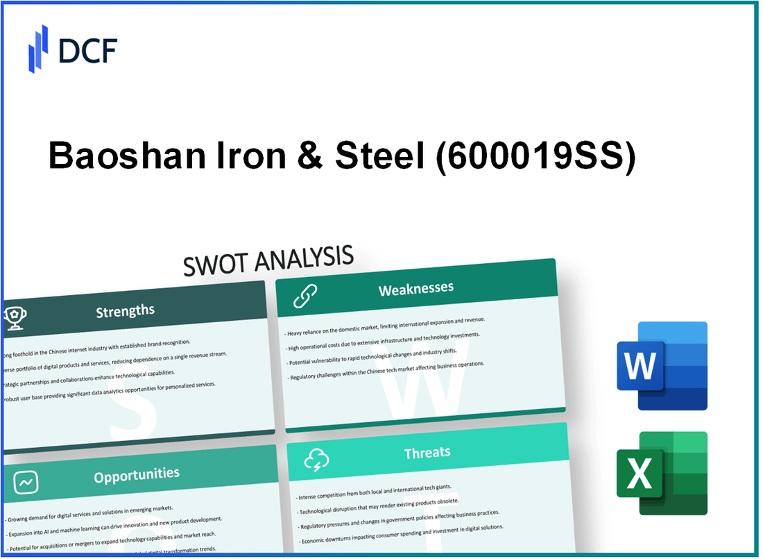 Baoshan Iron & Steel Co., Ltd. (600019.SS): SWOT Analysis
