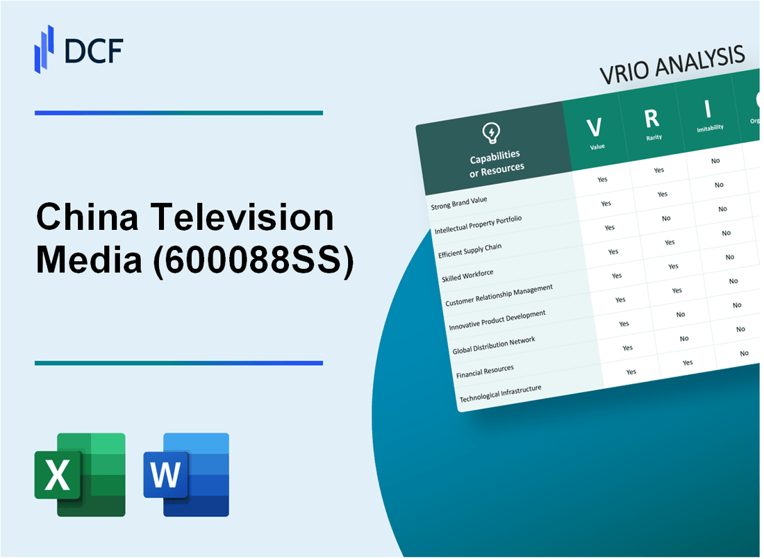 China Television Media, Ltd. (600088.SS): VRIO Analysis