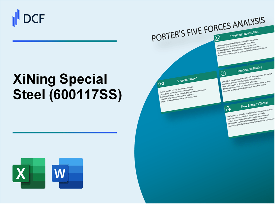 XiNing Special Steel (600117.SS): Porter's 5 Forces Analysis