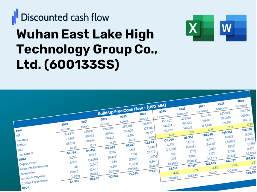 Wuhan East Lake High Technology Group Co., Ltd. (600133SS) DCF Valuation