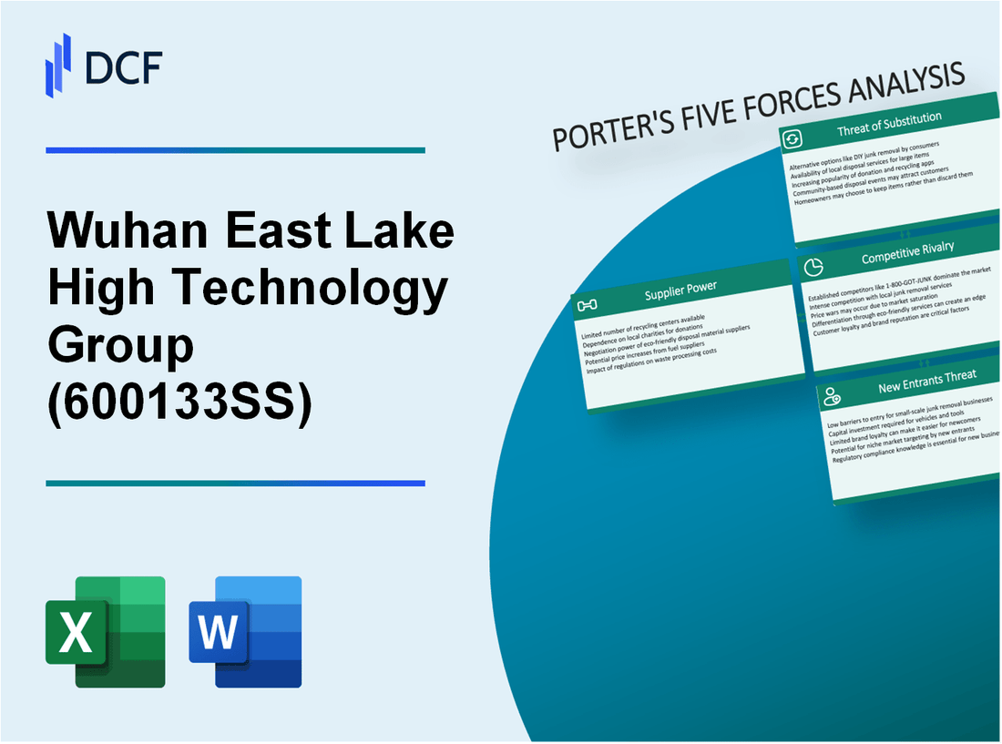 Wuhan East Lake High Technology Group (600133.SS): Porter's 5 Forces Analysis