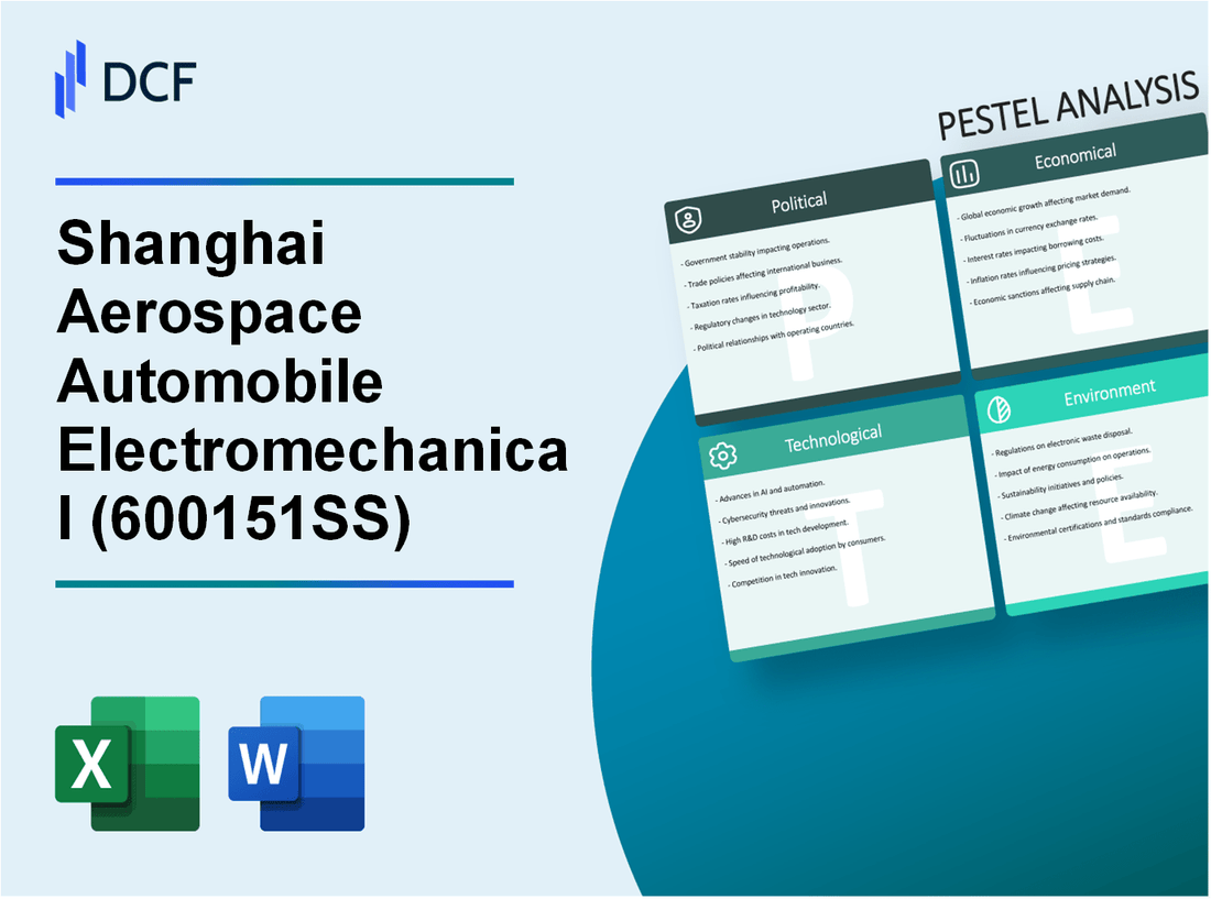 Shanghai Aerospace Automobile Electromechanical Co., Ltd. (600151.SS): PESTEL Analysis