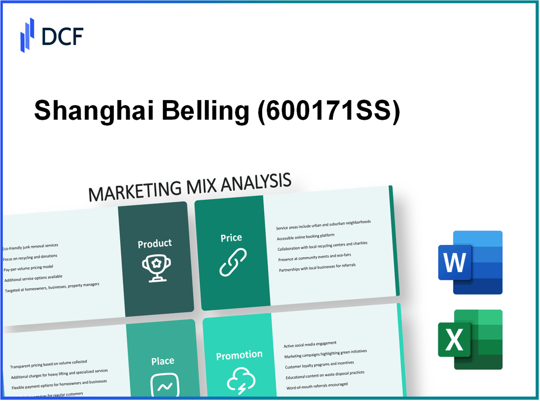 Shanghai Belling Co., Ltd. (600171.SS): Marketing Mix Analysis
