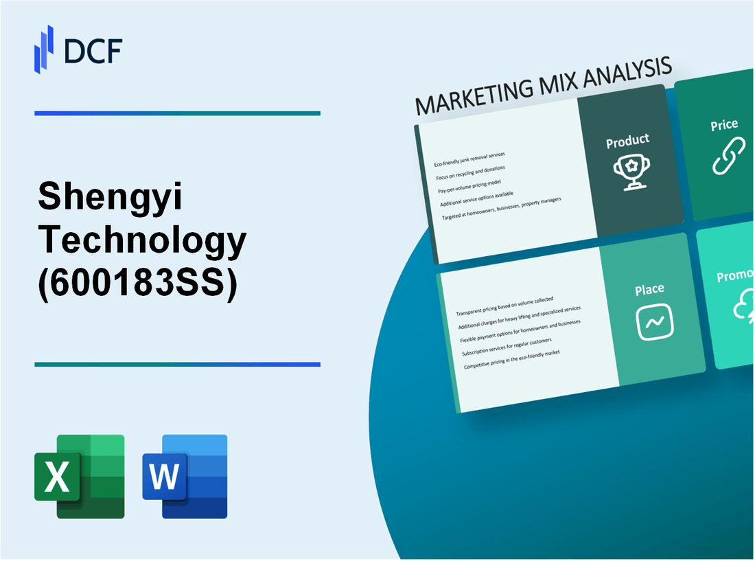 Shengyi Technology Co.,Ltd. (600183.SS): Marketing Mix Analysis