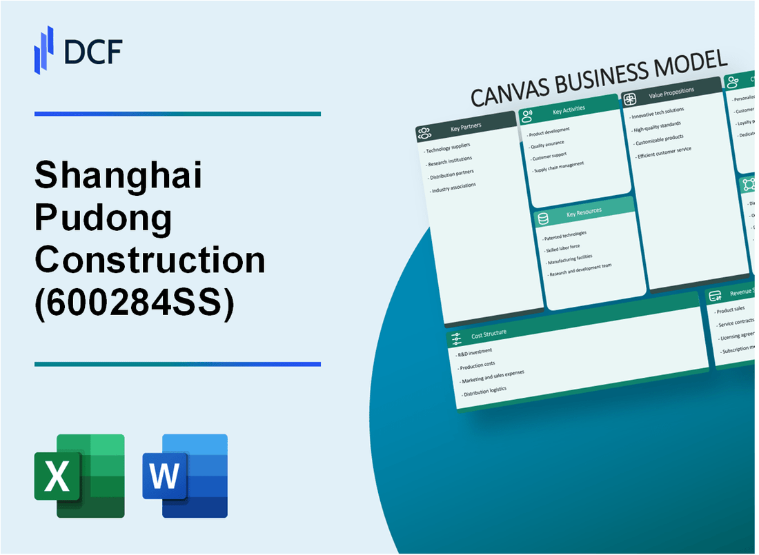 Shanghai Pudong Construction Co.,Ltd. (600284.SS): Canvas Business Model