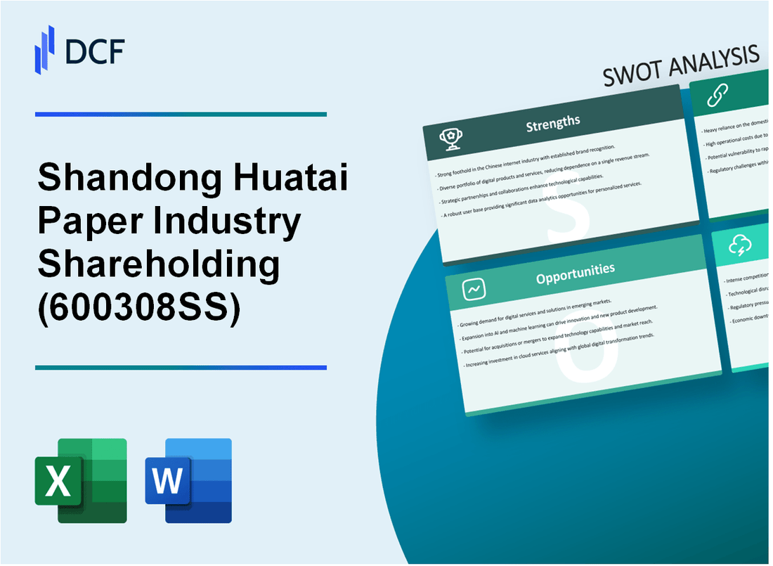 Shandong Huatai Paper Industry Shareholding Co.,Ltd (600308.SS): SWOT Analysis