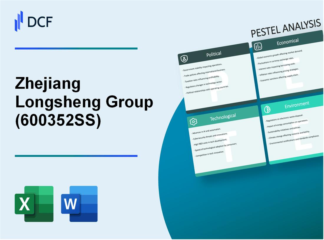 Zhejiang Longsheng Group Co.,Ltd (600352.SS): PESTEL Analysis