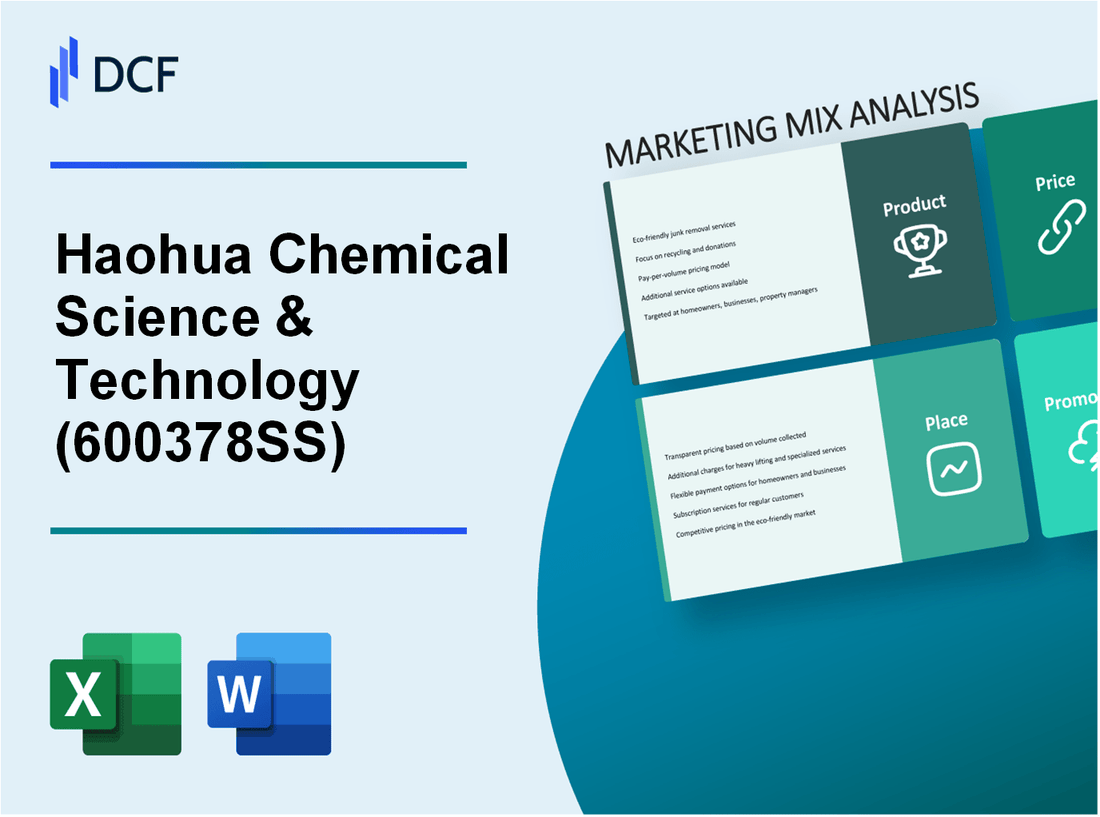 Haohua Chemical Science & Technology Corp., Ltd. (600378.SS): Marketing Mix Analysis