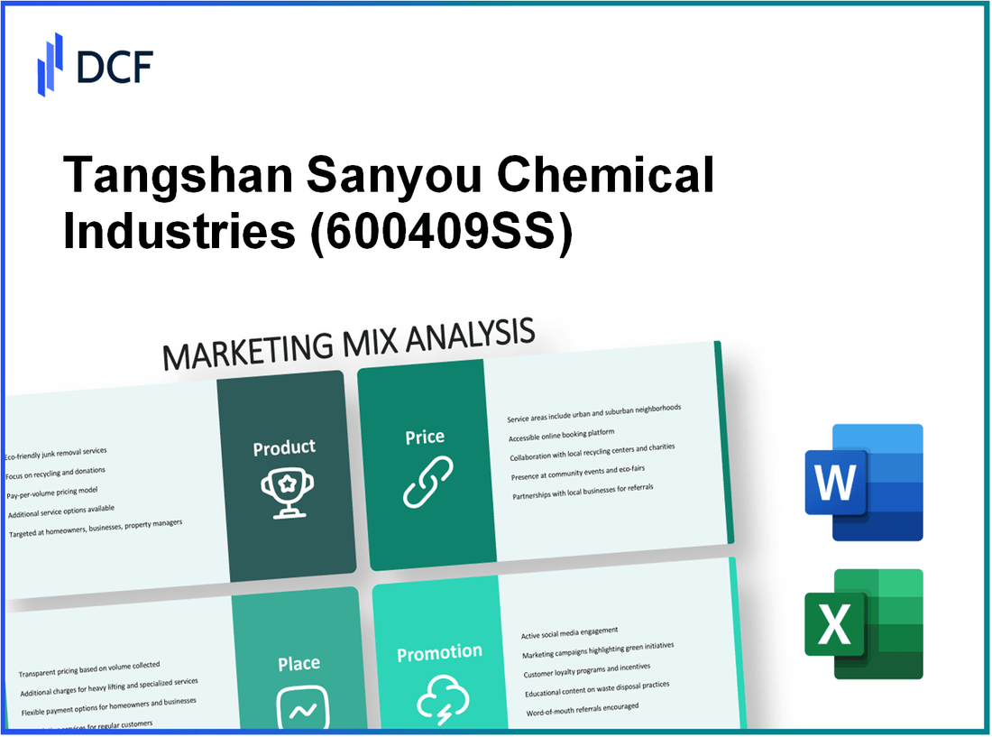 Tangshan Sanyou Chemical Industries Co.,Ltd (600409.SS): Marketing Mix Analysis