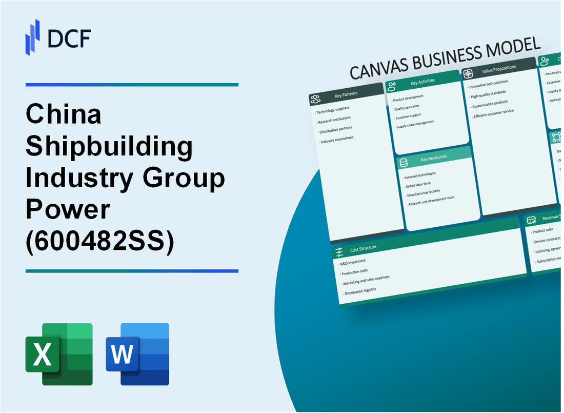 China Shipbuilding Industry Group Power Co., Ltd. (600482.SS): Canvas Business Model