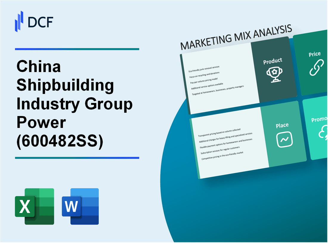 China Shipbuilding Industry Group Power Co., Ltd. (600482.SS): Marketing Mix Analysis