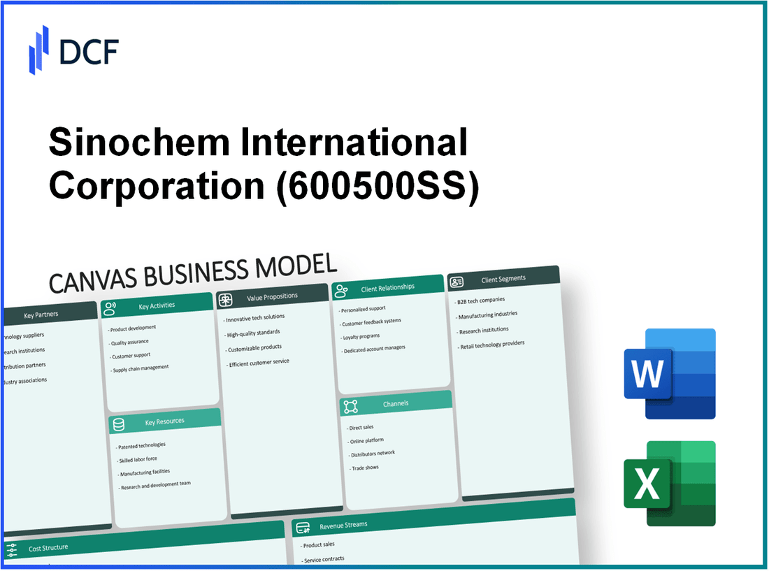 Sinochem International Corporation (600500.SS): Canvas Business Model