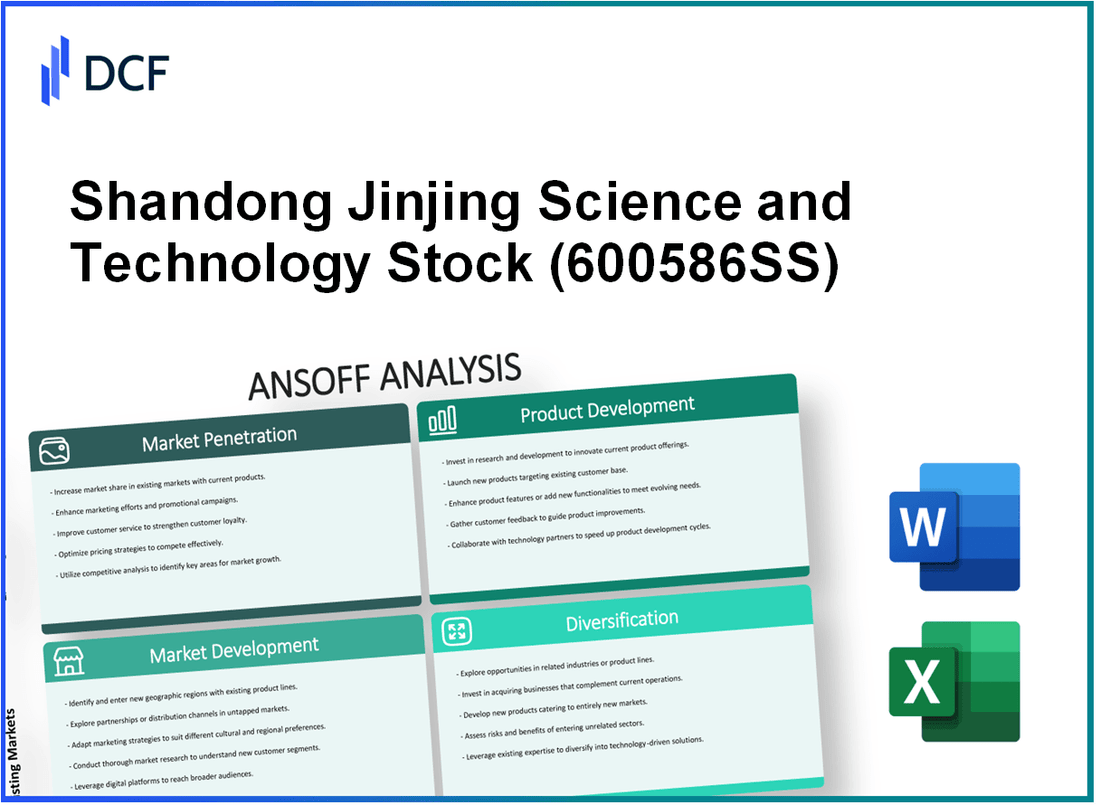 Shandong Jinjing Science and Technology Stock Co., Ltd. (600586.SS): Ansoff Matrix